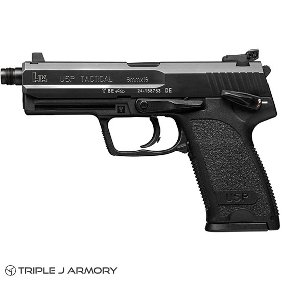 Heckler And Koch H&K USP9T Tact 9mm Pistol Threaded 81000349 Blue-img-0