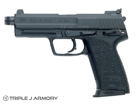 Heckler And Koch H&K USP9T Tact 9mm Pistol Threaded 81000349 Blue-img-1
