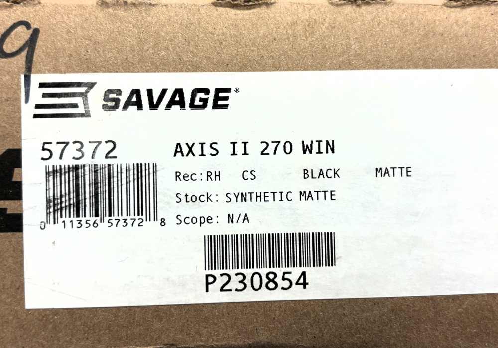 Factory New Savage Axis II 270 Win Rifle No Reserve!-img-6