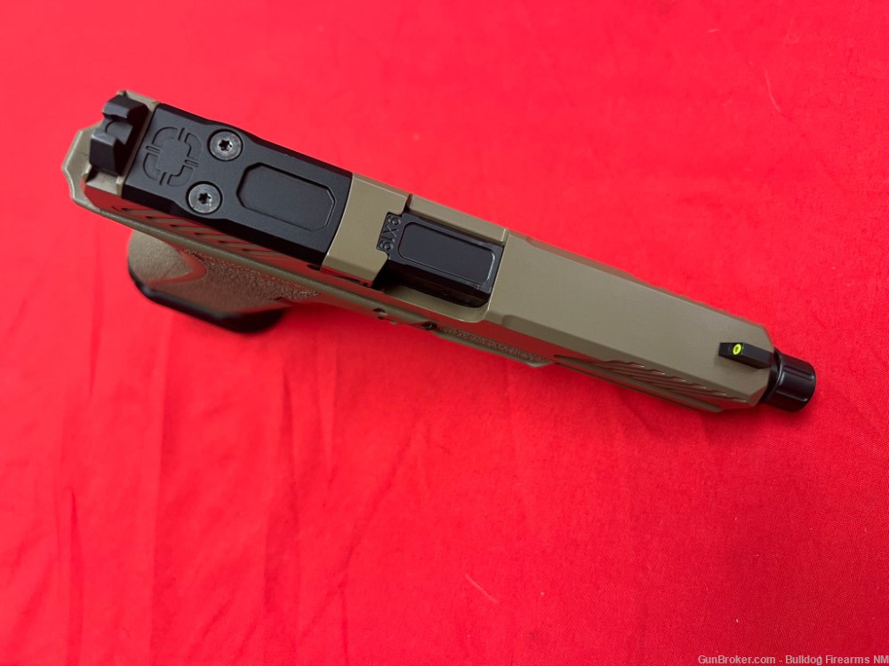 Shadow Systems DR920 9mm semi-auto pistol FDE Gen optics ready threaded-img-5