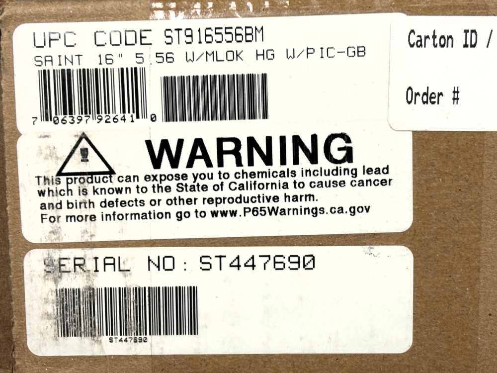 Factory New Springfield SAINT 5.56 AR-15 Rifle No Reserve!-img-14