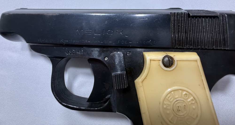 Melior 1930 Semi-Auto Pistol 25 Caliber 2.25 Inch Barrel-img-1