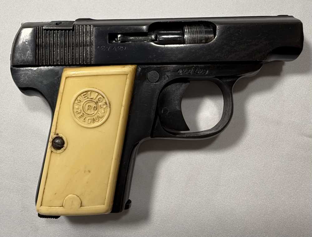 Melior 1930 Semi-Auto Pistol 25 Caliber 2.25 Inch Barrel-img-4