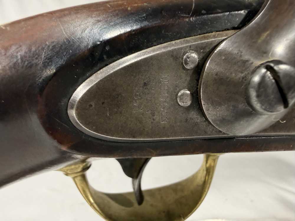 U.S. Model 1842 Black Powder Percussion Pistol H. Aston & Co Dated 1851 -img-3