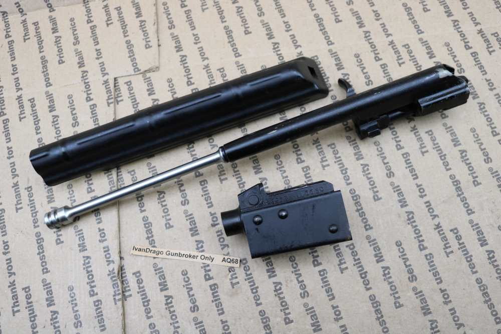Russian AKM Trunnion Bolt + Carrier + Top Cover Kit AK103 1963 Matching-img-0