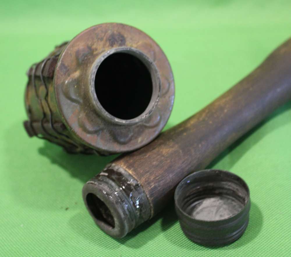 DEWAT... German WWII Army Potato Masher Stick Grenade...DEWAT-img-7