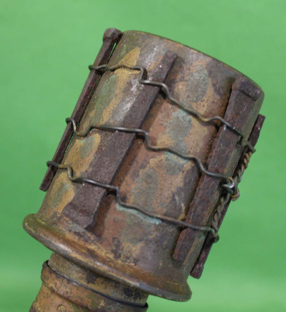 DEWAT... German WWII Army Potato Masher Stick Grenade...DEWAT-img-1