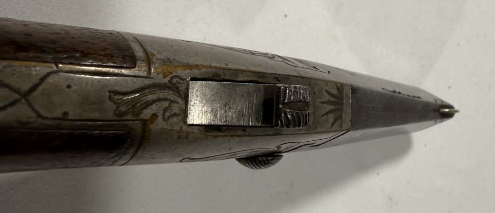 Scarce Post-Civil War Antique National Arms No.2 .41RF Pre-Colt Pistol-img-4
