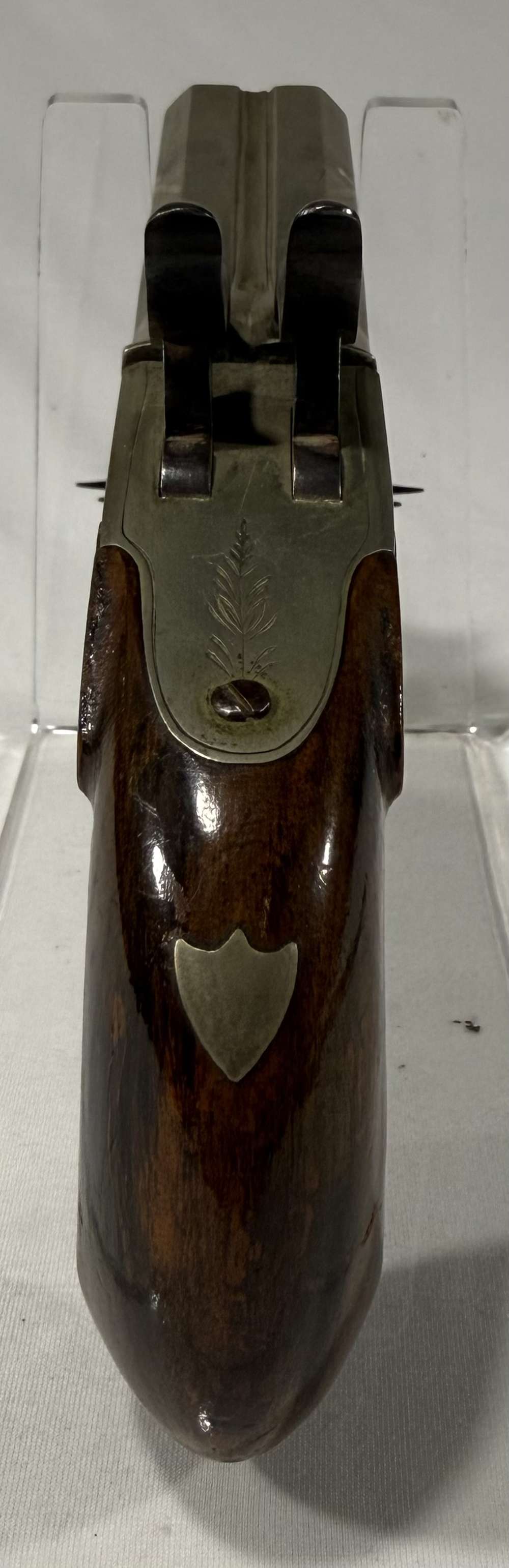 Black Powder Belgian Double Brass- Barreled Percussion Pistol .44Cal -img-2