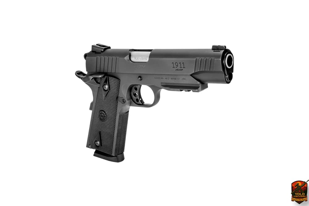 Taurus 1911 .45 ACP Full-Size Matte Black Pistol, SAO, 5.0", 8RD-img-3