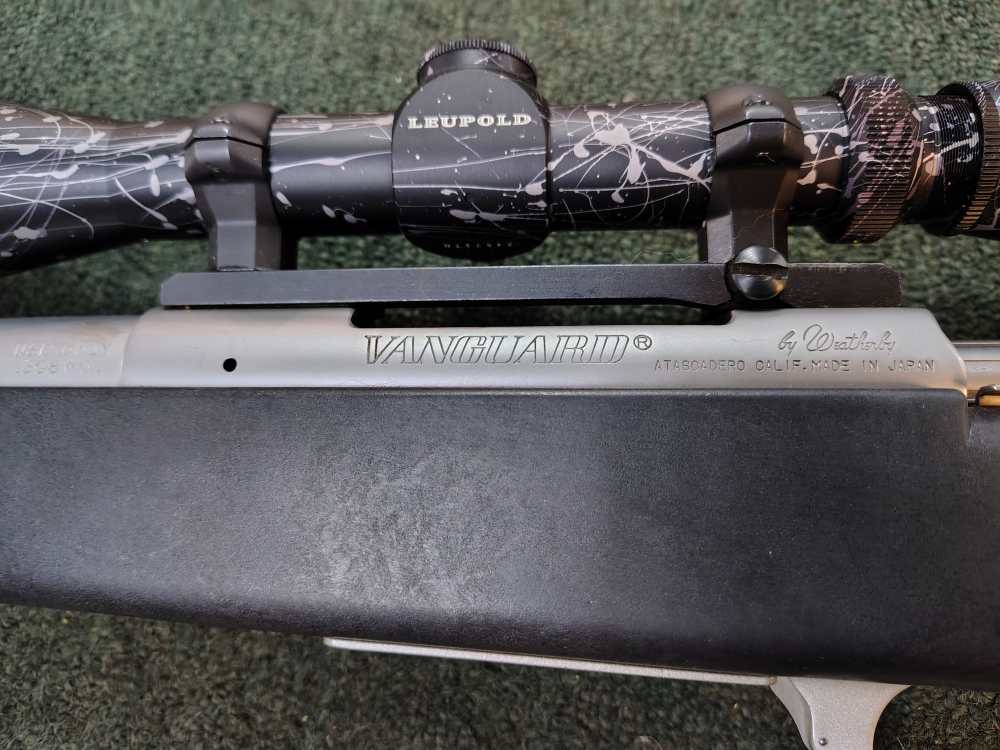 Weatherby Vanguard 308 win stainless with Leupold-img-17
