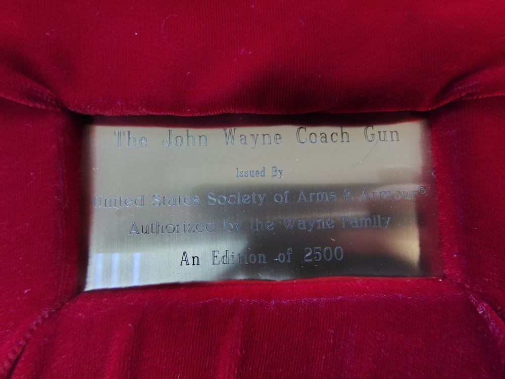 John Wayne Coach Gun With paperwork #2434 of 2500-img-1
