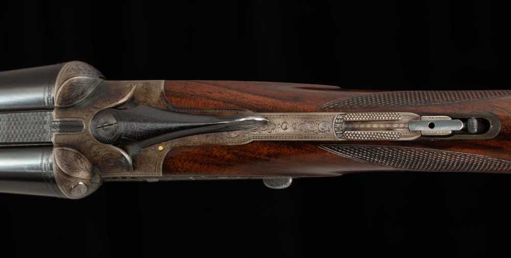 J.P. Sauer 16ga/.38-55WCF – c1906, HIGH-GRADE SIDELOCK DRILLING-img-10