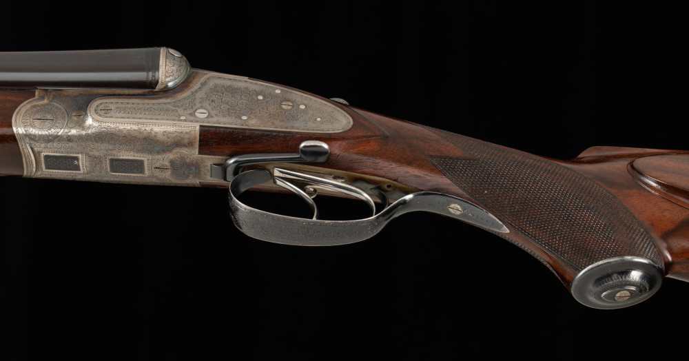 J.P. Sauer 16ga/.38-55WCF – c1906, HIGH-GRADE SIDELOCK DRILLING-img-20