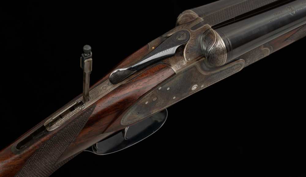 J.P. Sauer 16ga/.38-55WCF – c1906, HIGH-GRADE SIDELOCK DRILLING-img-22
