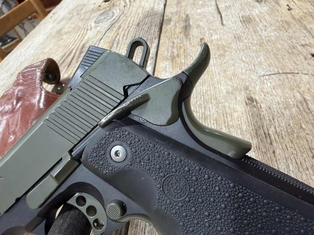 Kimber Custom II in Custom Green Finish -- COOL!-img-2