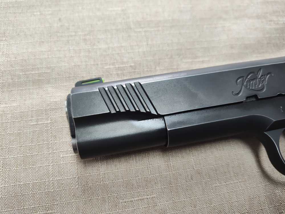 Kimber 1911 CUSTOM II .45ACP 5" Barrel w/ Gorgeous Grips & One Mag! -img-1