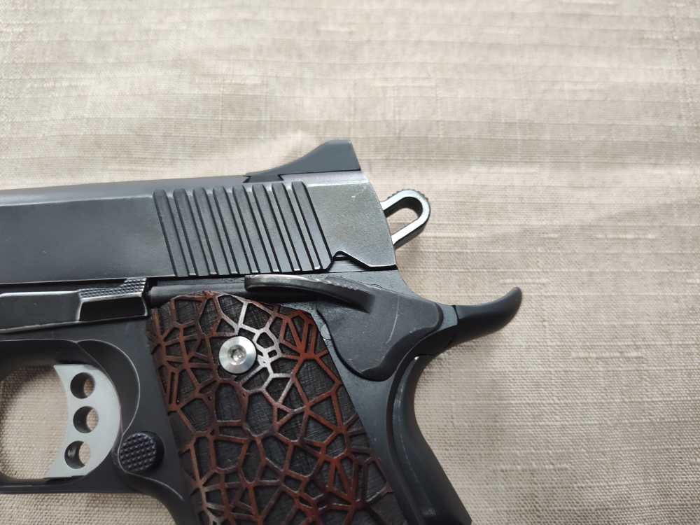 Kimber 1911 CUSTOM II .45ACP 5" Barrel w/ Gorgeous Grips & One Mag! -img-7