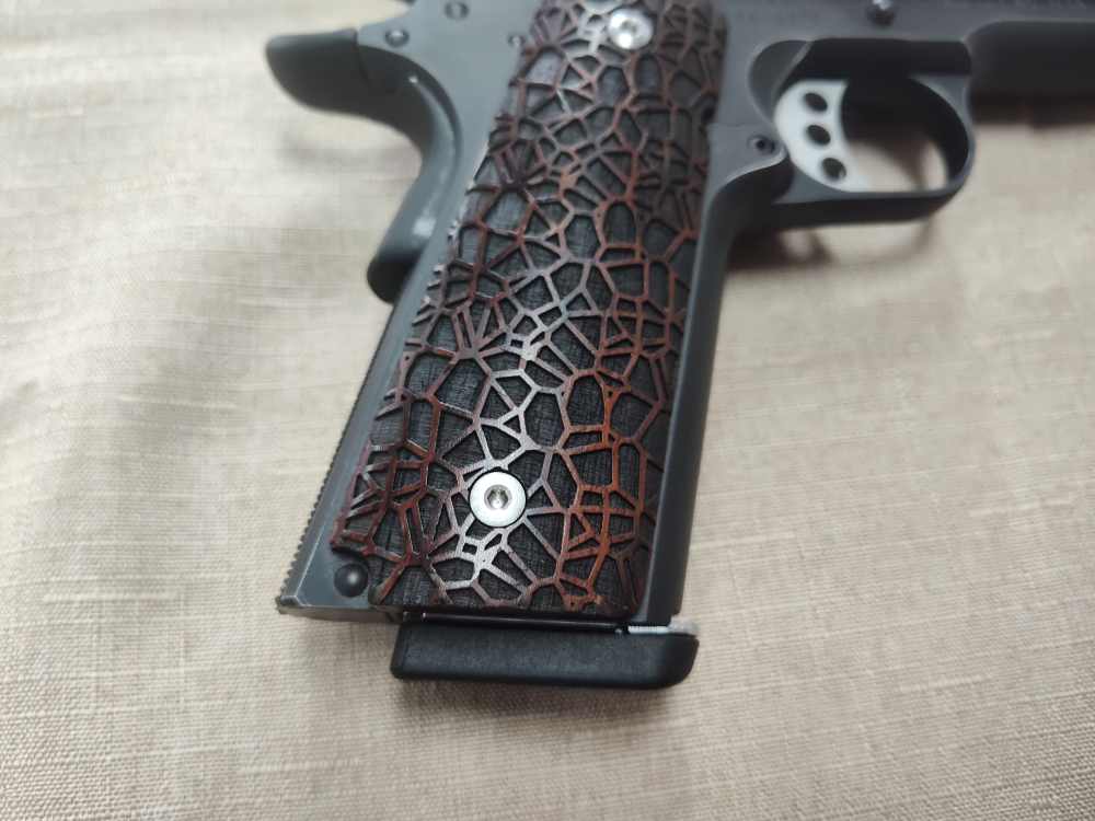 Kimber 1911 CUSTOM II .45ACP 5" Barrel w/ Gorgeous Grips & One Mag! -img-25