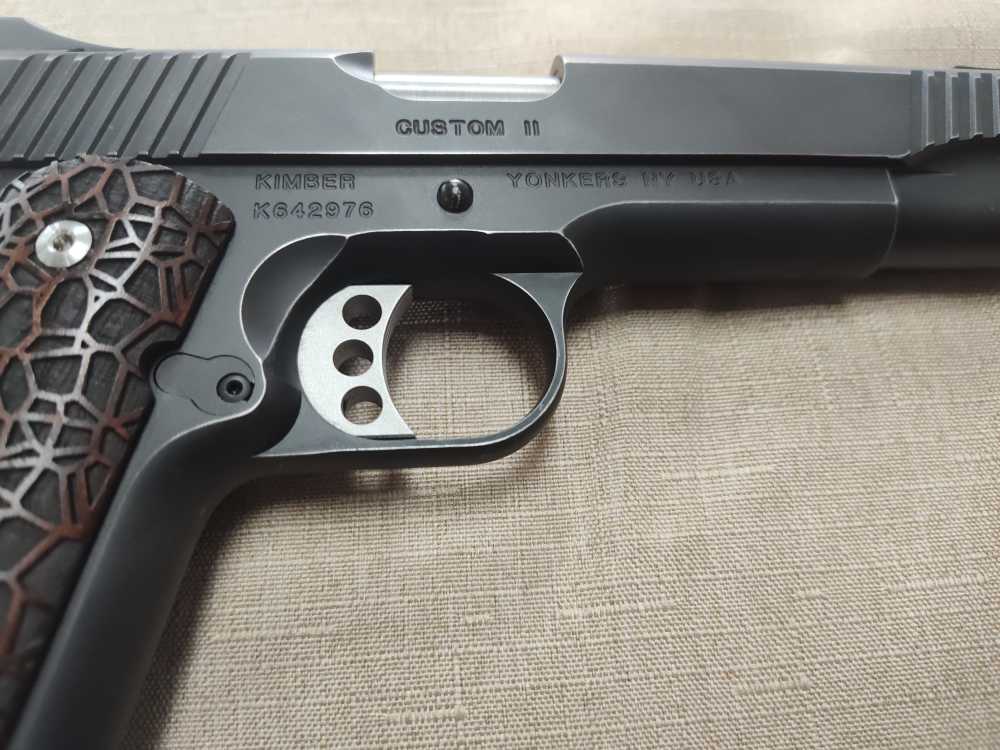 Kimber 1911 CUSTOM II .45ACP 5" Barrel w/ Gorgeous Grips & One Mag! -img-31