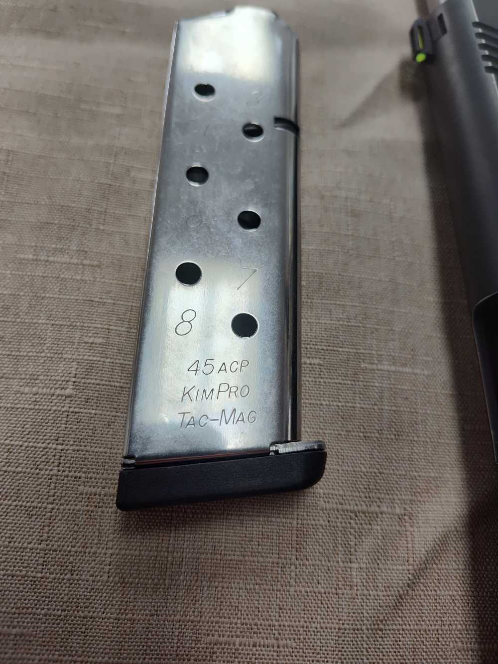 Kimber 1911 CUSTOM II .45ACP 5" Barrel w/ Gorgeous Grips & One Mag! -img-37