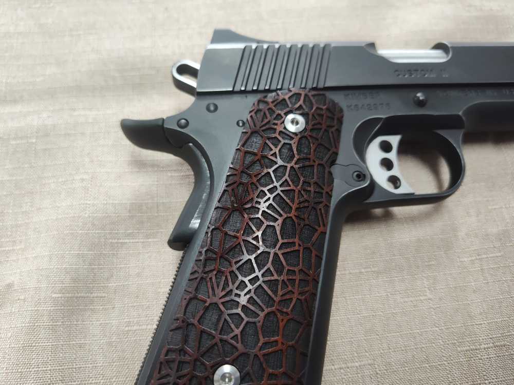 Kimber 1911 CUSTOM II .45ACP 5" Barrel w/ Gorgeous Grips & One Mag! -img-26