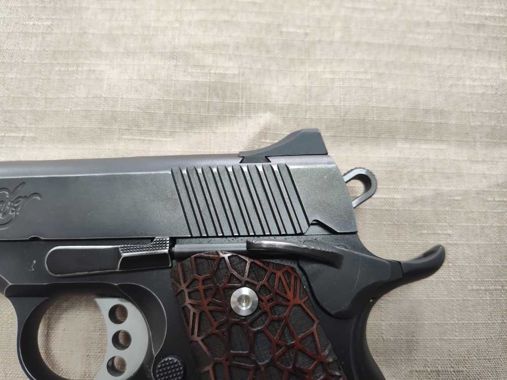 Kimber 1911 CUSTOM II .45ACP 5" Barrel w/ Gorgeous Grips & One Mag! -img-6
