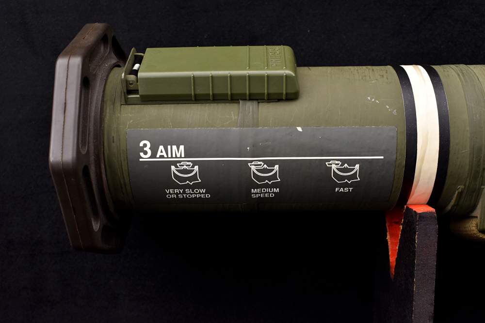 Original U.S. M136 AT4 84mm Anti-Tank Launcher Inert GWOT M163 Anti-Armor-img-11