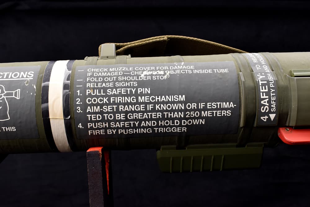 Original U.S. M136 AT4 84mm Anti-Tank Launcher Inert GWOT M163 Anti-Armor-img-32
