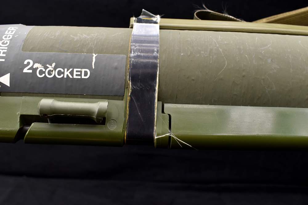 Original U.S. M136 AT4 84mm Anti-Tank Launcher Inert GWOT M163 Anti-Armor-img-34