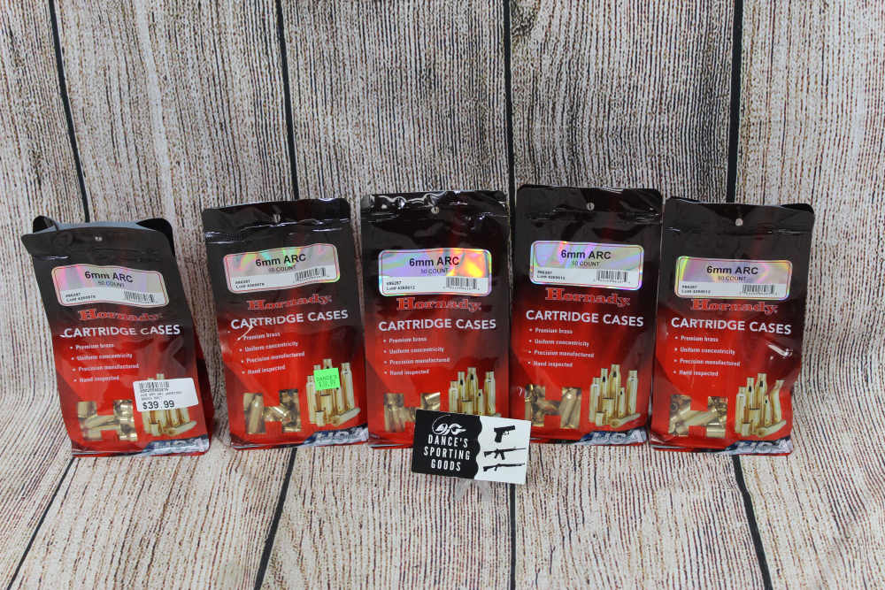 Hornady 6 ARC Brass 5 Bags-img-0