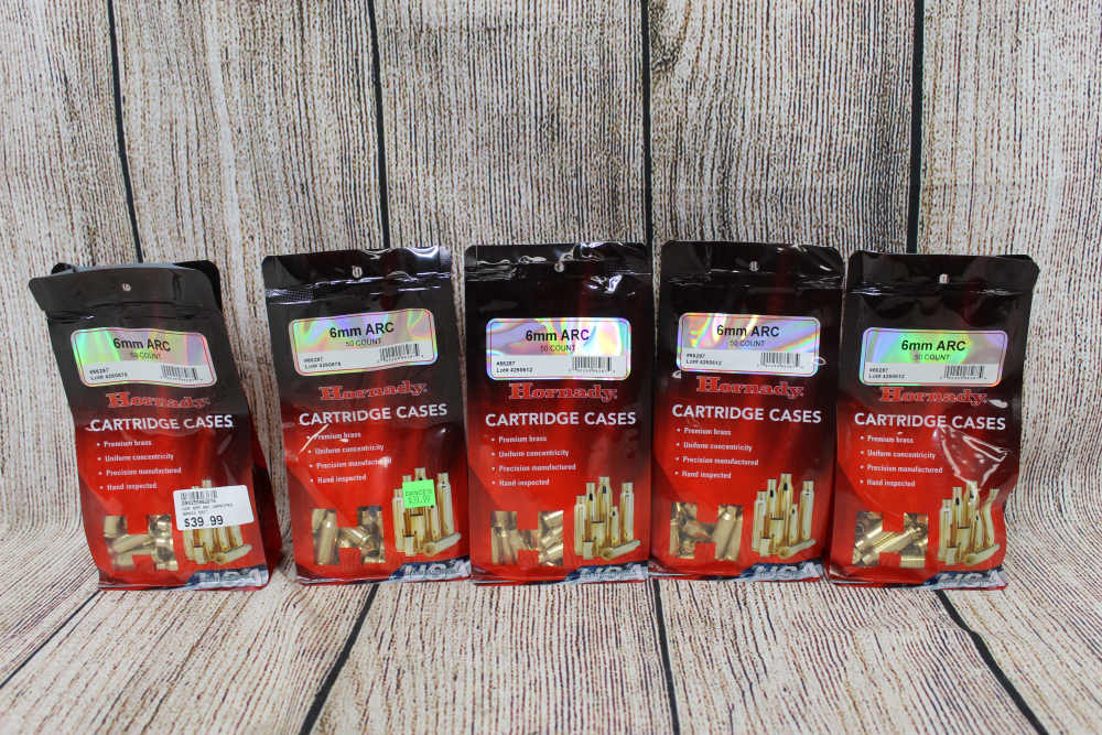 Hornady 6 ARC Brass 5 Bags-img-1