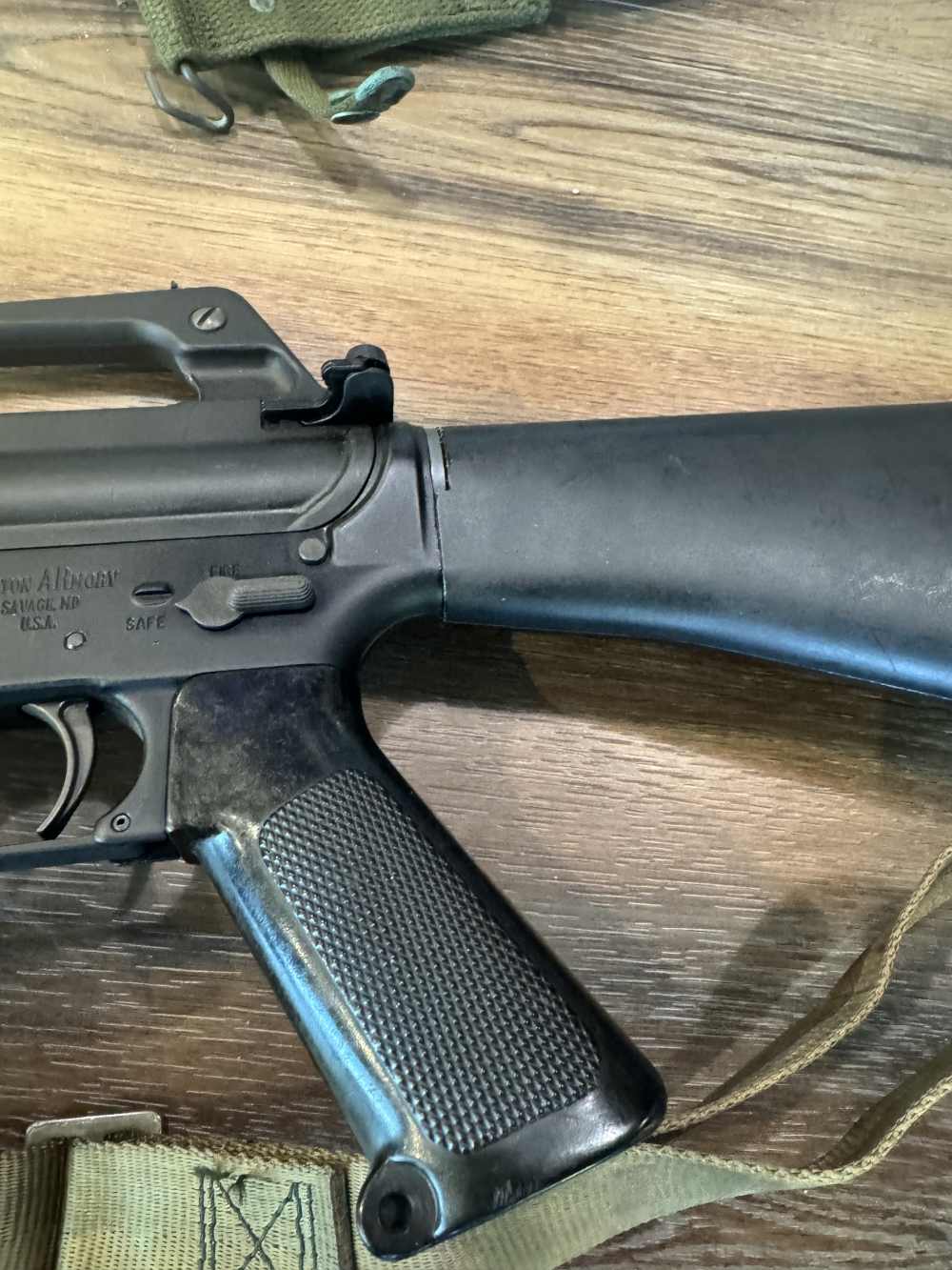 Colt M16 slick side parts kit built on Fulton Armory FAR-15 CA legal m16a1 -img-16