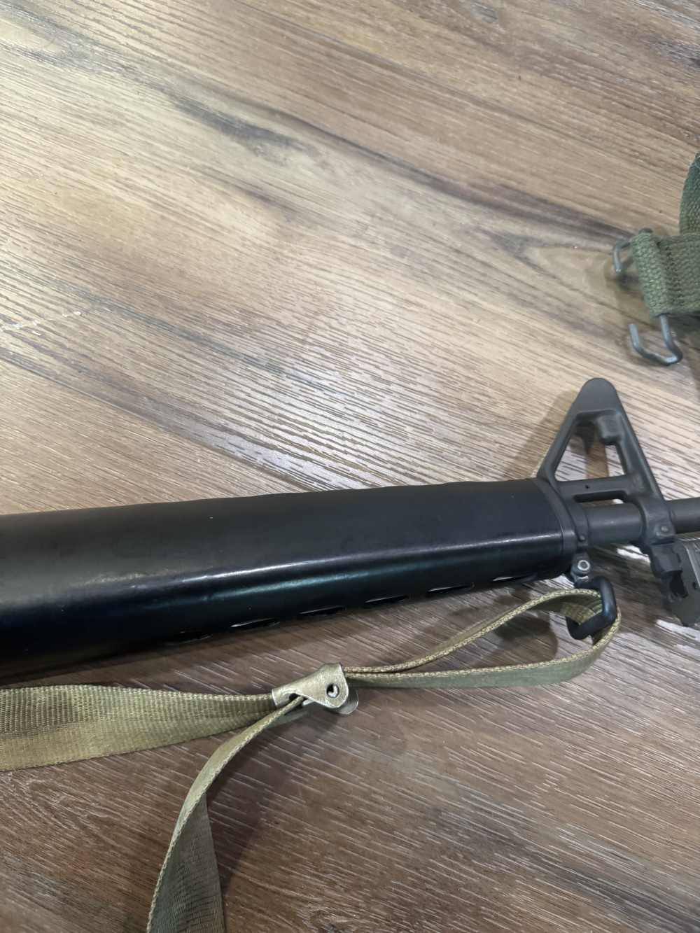 Colt M16 slick side parts kit built on Fulton Armory FAR-15 CA legal m16a1 -img-9