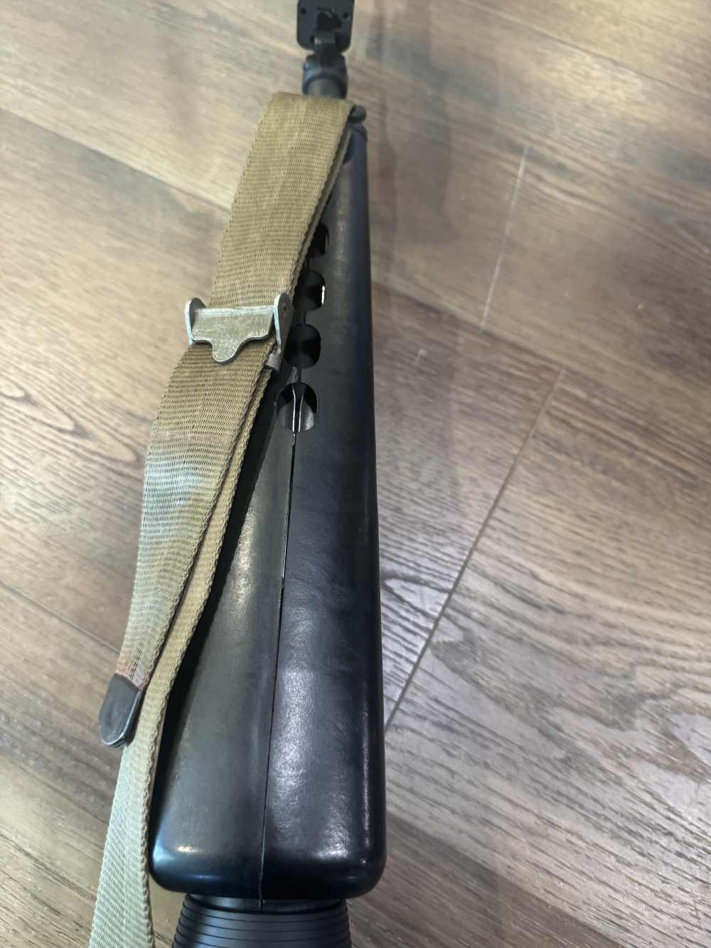 Colt M16 slick side parts kit built on Fulton Armory FAR-15 CA legal m16a1 -img-42