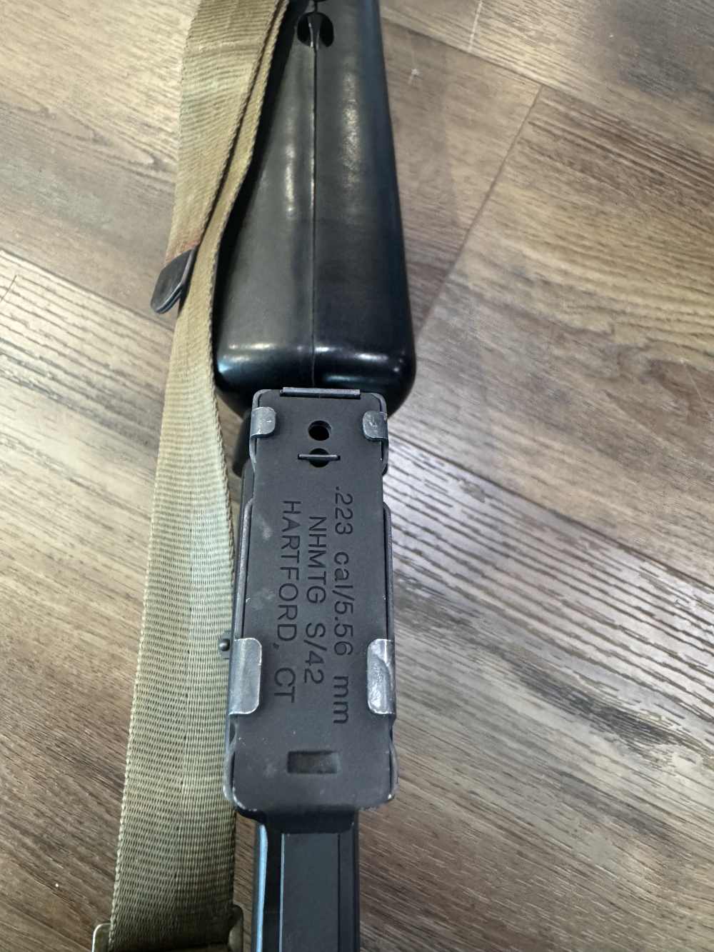 Colt M16 slick side parts kit built on Fulton Armory FAR-15 CA legal m16a1 -img-40