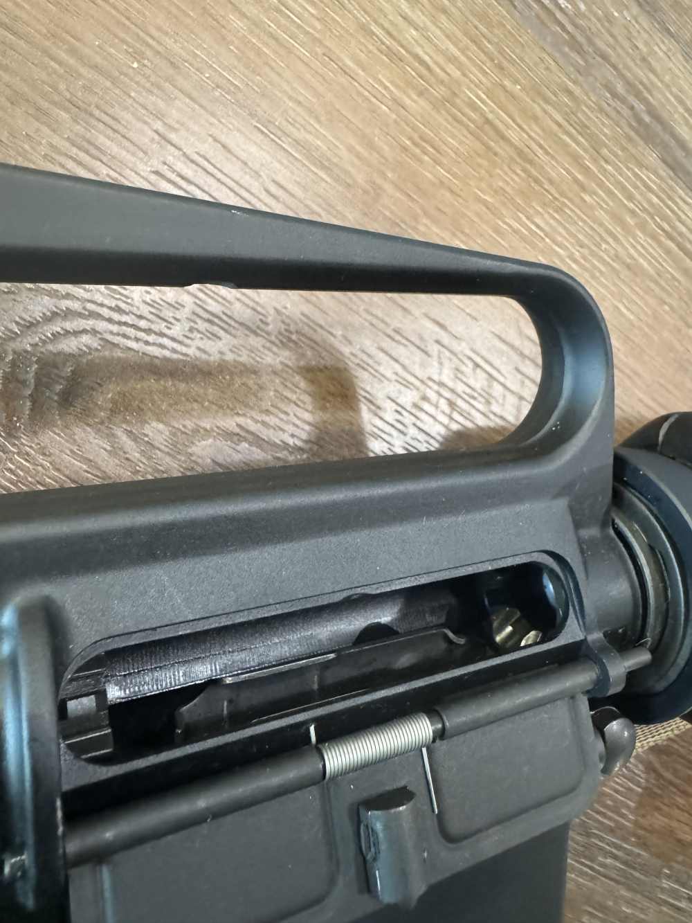 Colt M16 slick side parts kit built on Fulton Armory FAR-15 CA legal m16a1 -img-13