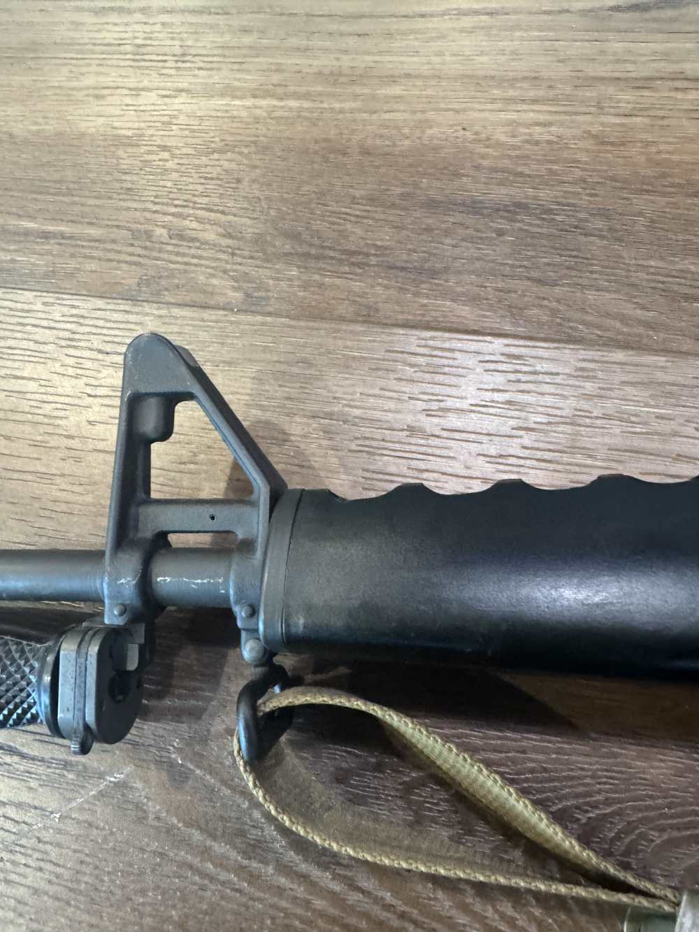 Colt M16 slick side parts kit built on Fulton Armory FAR-15 CA legal m16a1 -img-23