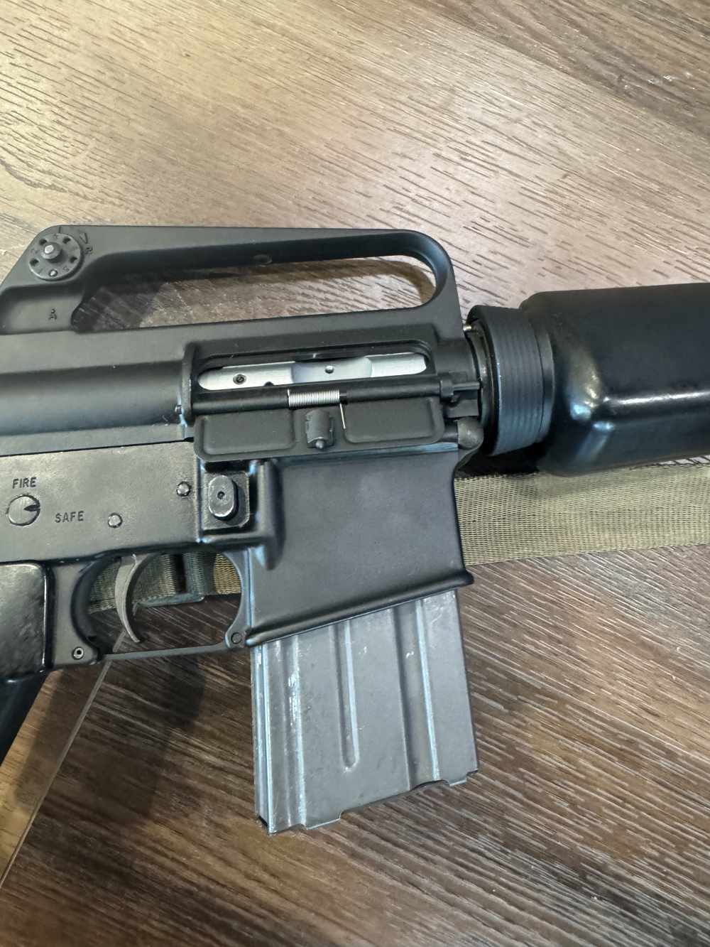 Colt M16 slick side parts kit built on Fulton Armory FAR-15 CA legal m16a1 -img-6