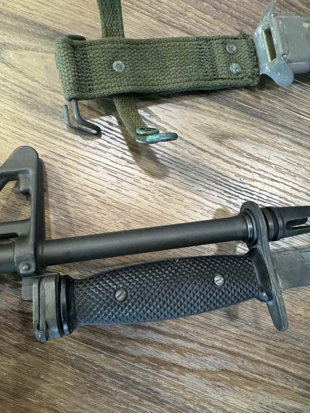 Colt M16 slick side parts kit built on Fulton Armory FAR-15 CA legal m16a1 -img-11