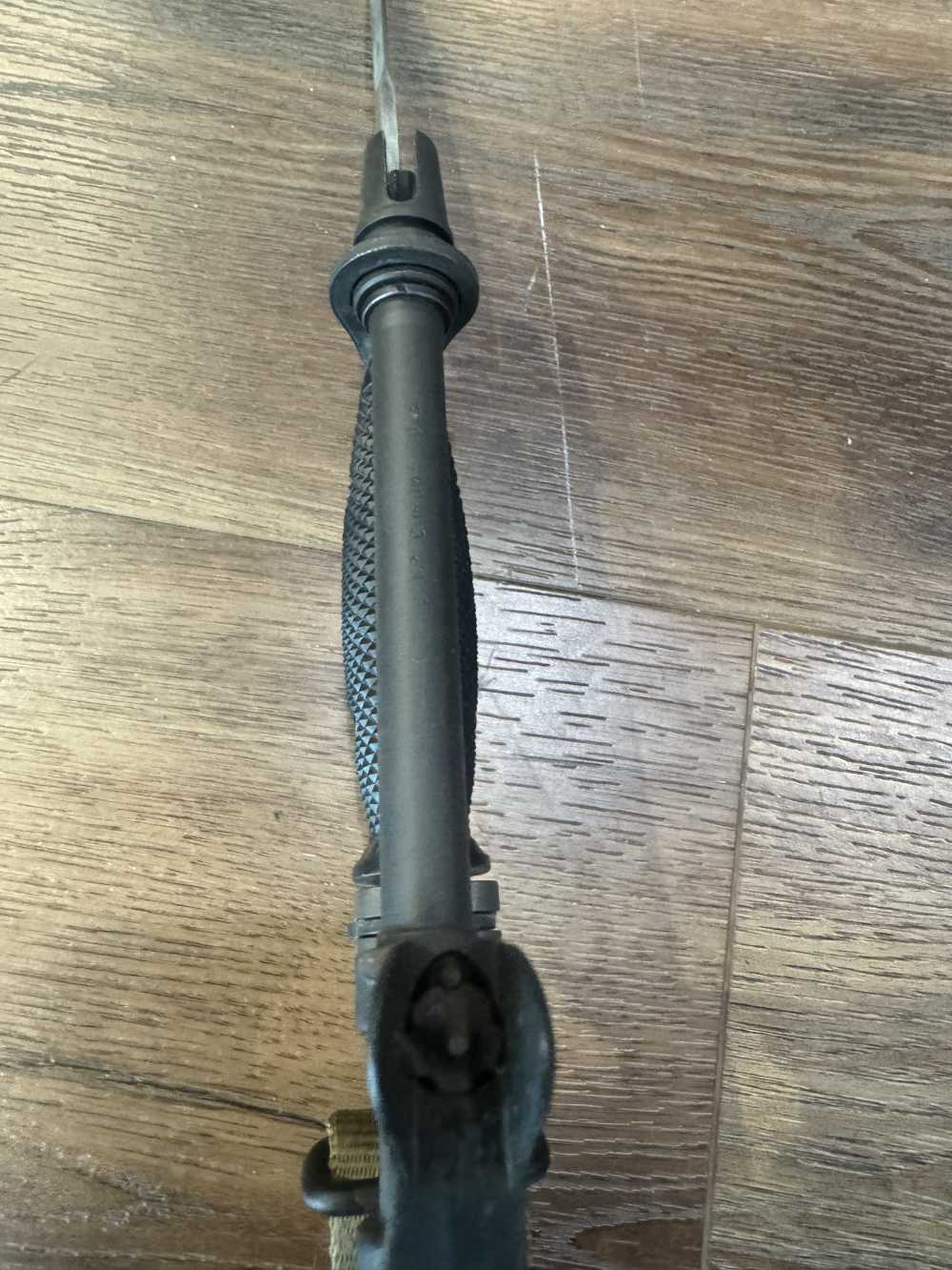 Colt M16 slick side parts kit built on Fulton Armory FAR-15 CA legal m16a1 -img-35