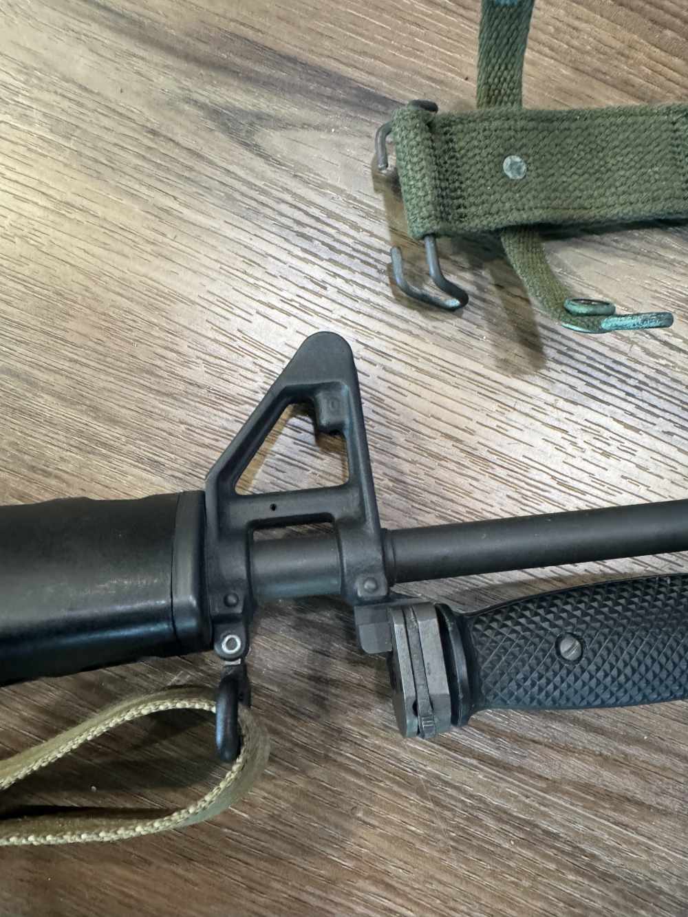 Colt M16 slick side parts kit built on Fulton Armory FAR-15 CA legal m16a1 -img-10