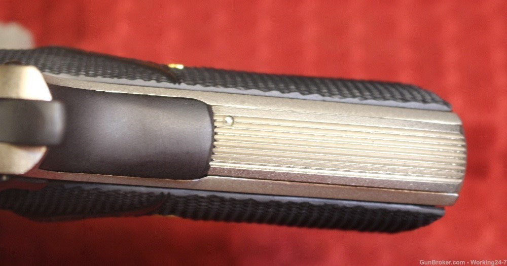 Colt 1911 E Nickel Series 70 45 ACP Matching Magazine Full Size Handgun-img-13