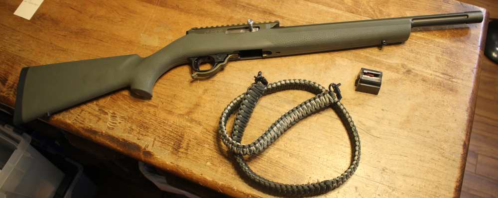 Tactical Solutions X-Ring VR 22 LR 16.50", Olive Drab Green Fixed Hogue Thr-img-0