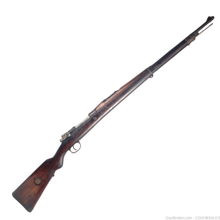 Brazilian Mauser 1908 7×57 DWM Berlin Production 7mm C&R Bolt Action Rifle -img-0