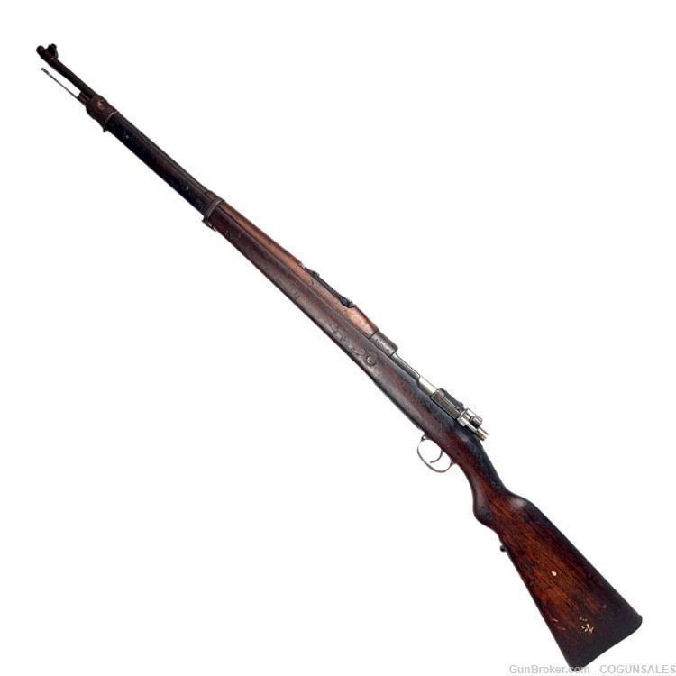 Brazilian Mauser 1908 7×57 DWM Berlin Production 7mm C&R Bolt Action Rifle -img-1