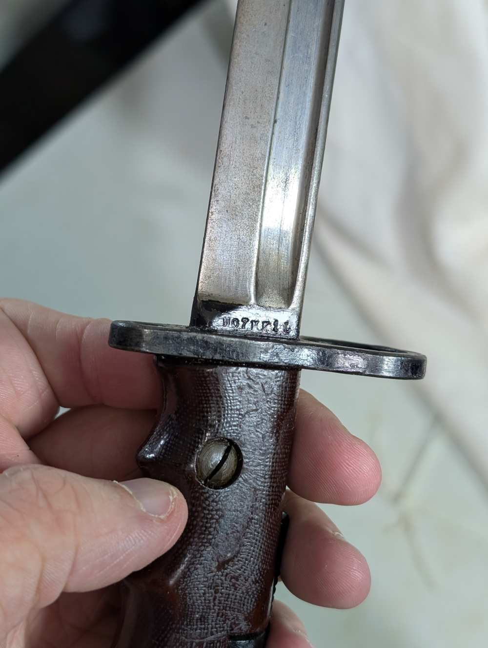 Rare British Land Service No7 MkI Bayonet-img-9