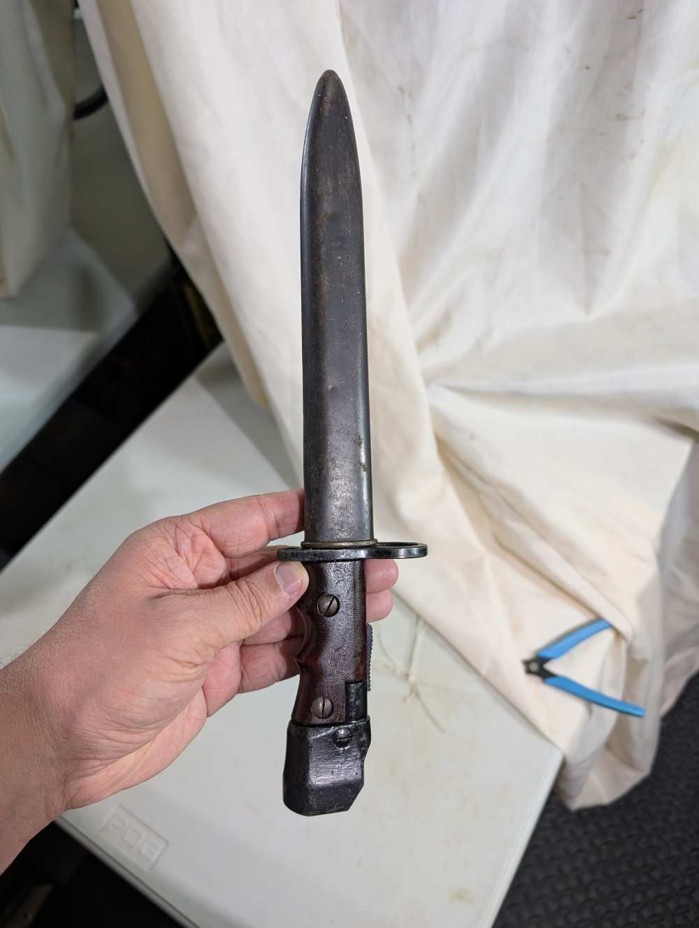 Rare British Land Service No7 MkI Bayonet-img-5