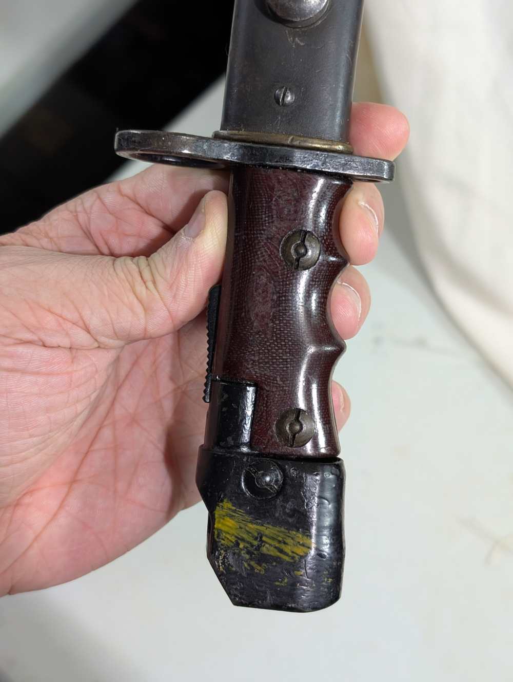 Rare British Land Service No7 MkI Bayonet-img-2