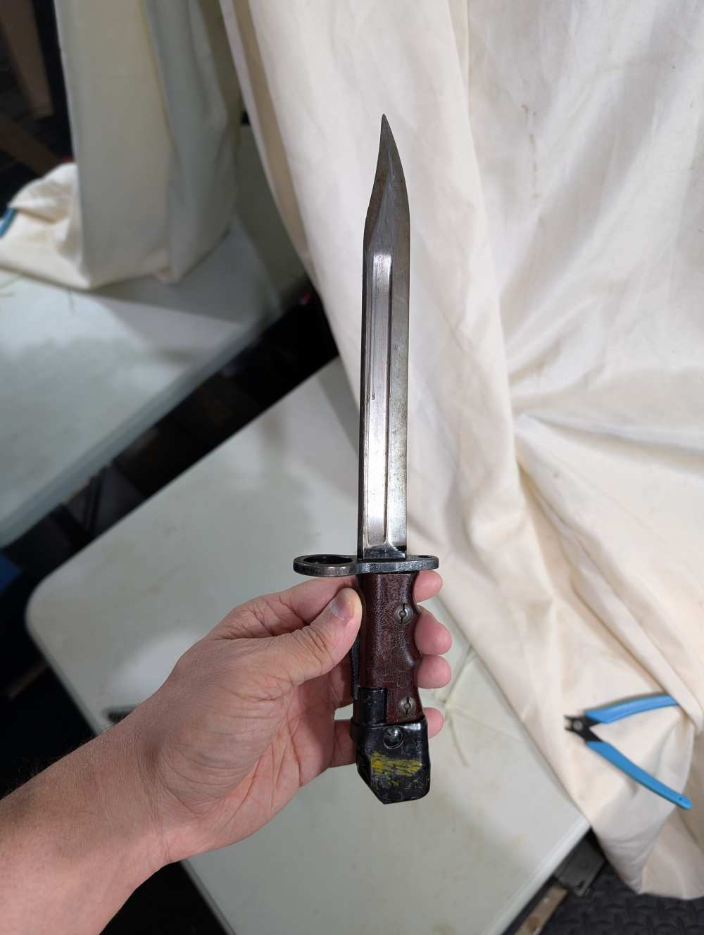 Rare British Land Service No7 MkI Bayonet-img-6